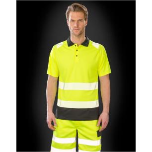 Hi Vis Polo 100 % Recycled